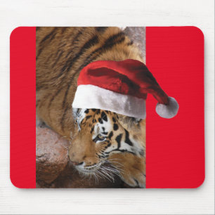 Tapis De Souris Bengale Tiger Père Noël