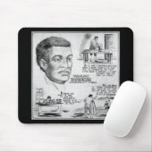 Tapis De Souris Benjamin Banneker : Black Scientist & Revolutionar (Avec souris)