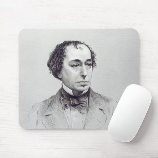 Tapis De Souris Benjamin Disraeli, ęr comte Beaconsfield (Avec souris)