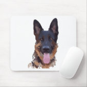 Tapis De Souris Berger Allemand (Avec souris)