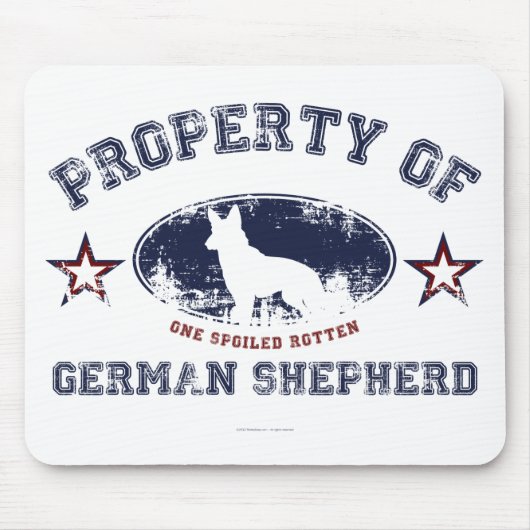 Tapis De Souris Berger allemand (Devant)