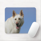 Tapis De Souris Berger allemand blanc (Avec souris)