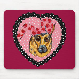 Tapis De Souris Berger Allemand de Pâques