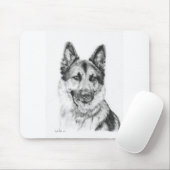 Tapis De Souris Berger allemand MousePad (Avec souris)