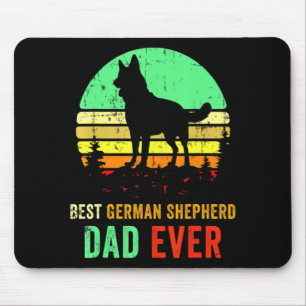 Tapis De Souris Berger allemand père chien propriétaire essentiel