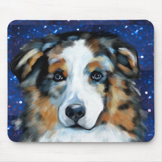 TAPIS DE SOURIS BERGER AUSTRALIEN  (Devant)