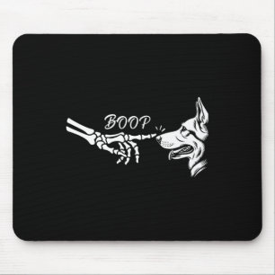 Tapis De Souris Berger Squelette Squelette Boop Halloween Pet Femm