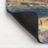 Tapis De Souris Berges d'Alfred Sisley | au Saint-Mammes (Coin)