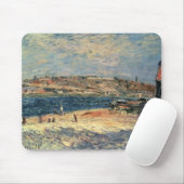 Tapis De Souris Berges d'Alfred Sisley | au Saint-Mammes (Avec souris)
