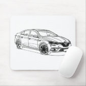 Tapis De Souris Berline 2017 de Ren Megane (Avec souris)