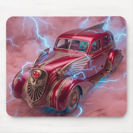 Tapis De Souris Berline Wingmobile 1936 avec effets spéciaux (Devant)