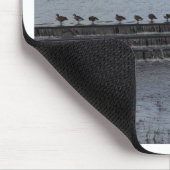 Tapis De Souris Bernaches du Canada Alignées (Coin)
