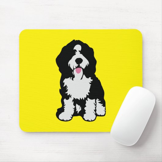 Tapis De Souris Bernedoodle (Avec souris)