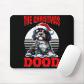 Tapis De Souris Bernedoodle Christmas Dog Breed The Christmas Dood (Avec souris)