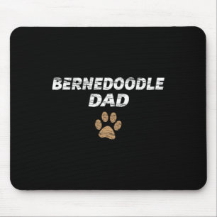 Tapis De Souris Bernedoodle Papa Mens And Kids Tee - Pères Cadeaux