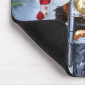 Tapis De Souris Bernese Mountain Dog équitation Moto Noël (Coin)