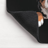 Tapis De Souris Bernese Mountain Dog Funny Peeking Cket Berner Pup (Coin)