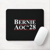 Tapis De Souris Bernie Aoc 2028 Bernie Sanders Alexandria Cortez P (Avec souris)