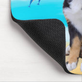 Tapis De Souris Bernois sur la Plage (Coin)