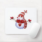 Tapis De Souris Berry Cute Snowman (Avec souris)
