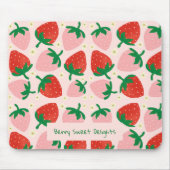 Tapis De Souris Berry Sweet Delights  Soft Pink (Devant)