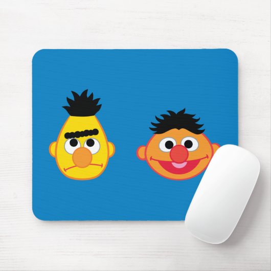 Tapis De Souris Bert & Ernie Emojis (Avec souris)