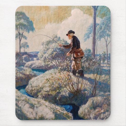 Tapis De Souris Bert McCorrison par Newell Convers Wyeth (Devant)