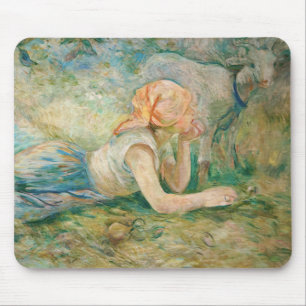 Tapis De Souris Berthe Morisot - Bergère couchée