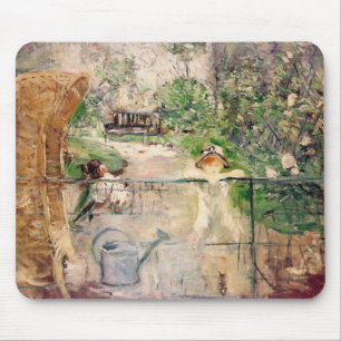 Tapis De Souris Berthe Morisot La Chaire De Panier Mousepad