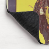 Tapis De Souris Bertram fraise l'affiche de cirque (Coin)