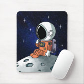 Tapis De Souris Besoin d'espace, astronaute, homme d'espace (Avec souris)