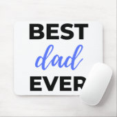 Tapis De Souris Best Dad Ever Black (Avec souris)