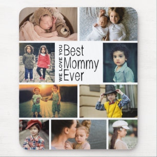 Tapis De Souris Best Mommy Ever Photo Collage