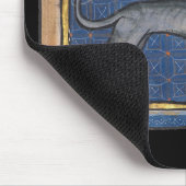 Tapis De Souris Bestiaire médiéval Hyena c. 1270 (Coin)