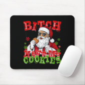 Tapis De Souris Better Have My Cookies Santa Claus Christmas Funny (Avec souris)