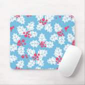 Tapis De Souris Beurre creux sur bleu (Avec souris)