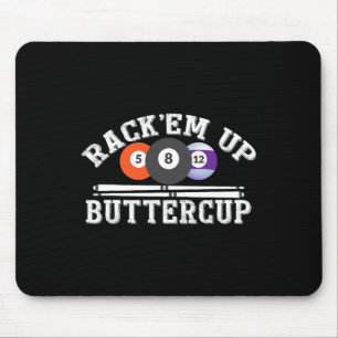 Tapis De Souris Beurre De Rack Em Up - Billard Pool