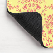 Tapis De Souris Beurre et canneberge Damas (Coin)