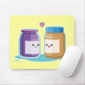 Tapis De Souris Beurre et gelée d'arachide (Avec souris)