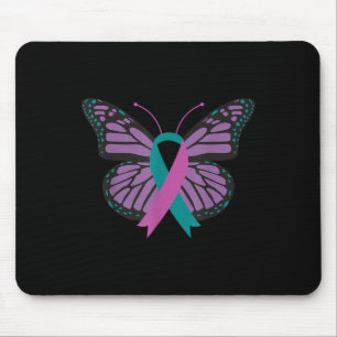 Tapis De Souris Beurre Ruban Sensibilisation au suicide Santé ment