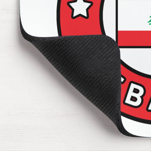 Tapis De Souris Beyrouth Liban (Coin)