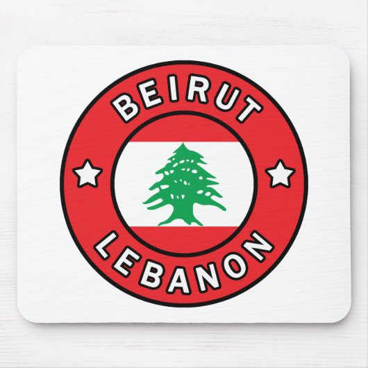 Tapis De Souris Beyrouth Liban (Devant)