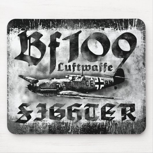 Tapis De Souris Bf 109 Mousepad (Devant)