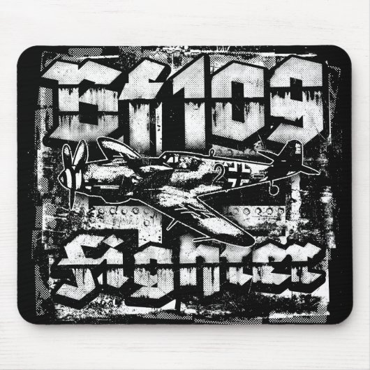 Tapis De Souris Bf 109 Pad Souris Mousepad (Devant)