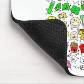 Tapis De Souris Bfdi Inanimer La folie Tous Les Caractères _1 (Coin)