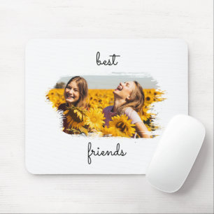 Tapis De Souris BFF Élégantes Meilleures Amies Pour Toujours