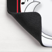 Tapis De Souris Bianca Toon Kitty Music Mousepad (Coin)