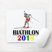 TAPIS DE SOURIS BIATHLON 2018 (Avec souris)