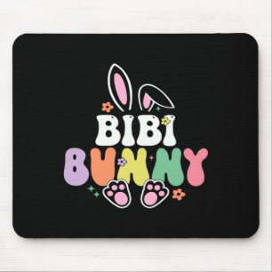 Tapis De Souris Bibi Bunny Femmes Jour de Pâques Lapin Grand-mère