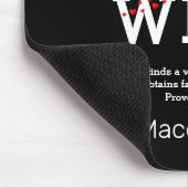 Tapis De Souris Bible chrétienne Verse | J'AIME MA FEMME (Coin)